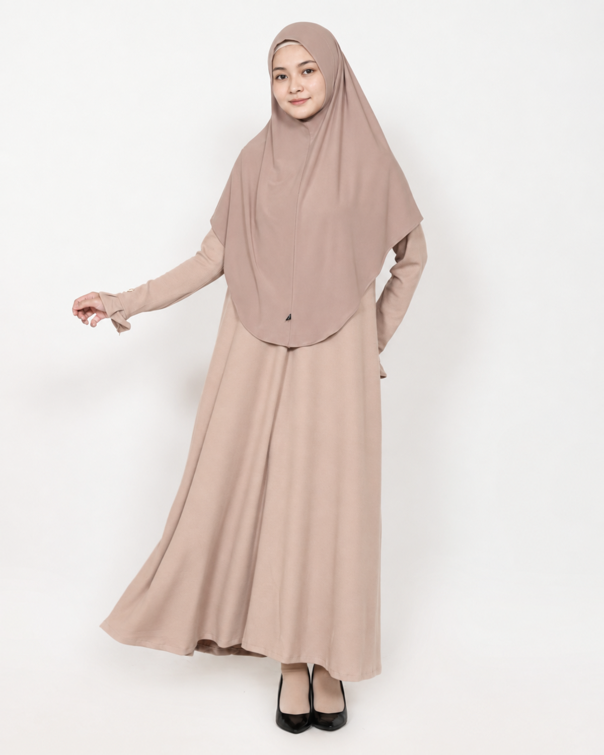 Abaya Dames knit Eliana Millo Hijabheela