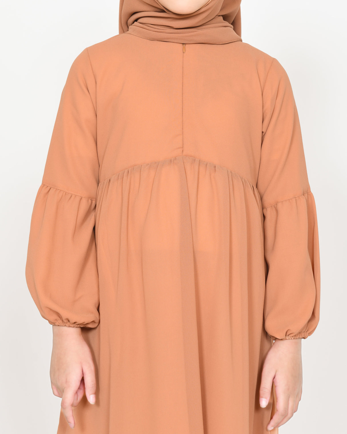 Abayakids-Noura peach Hijabheela