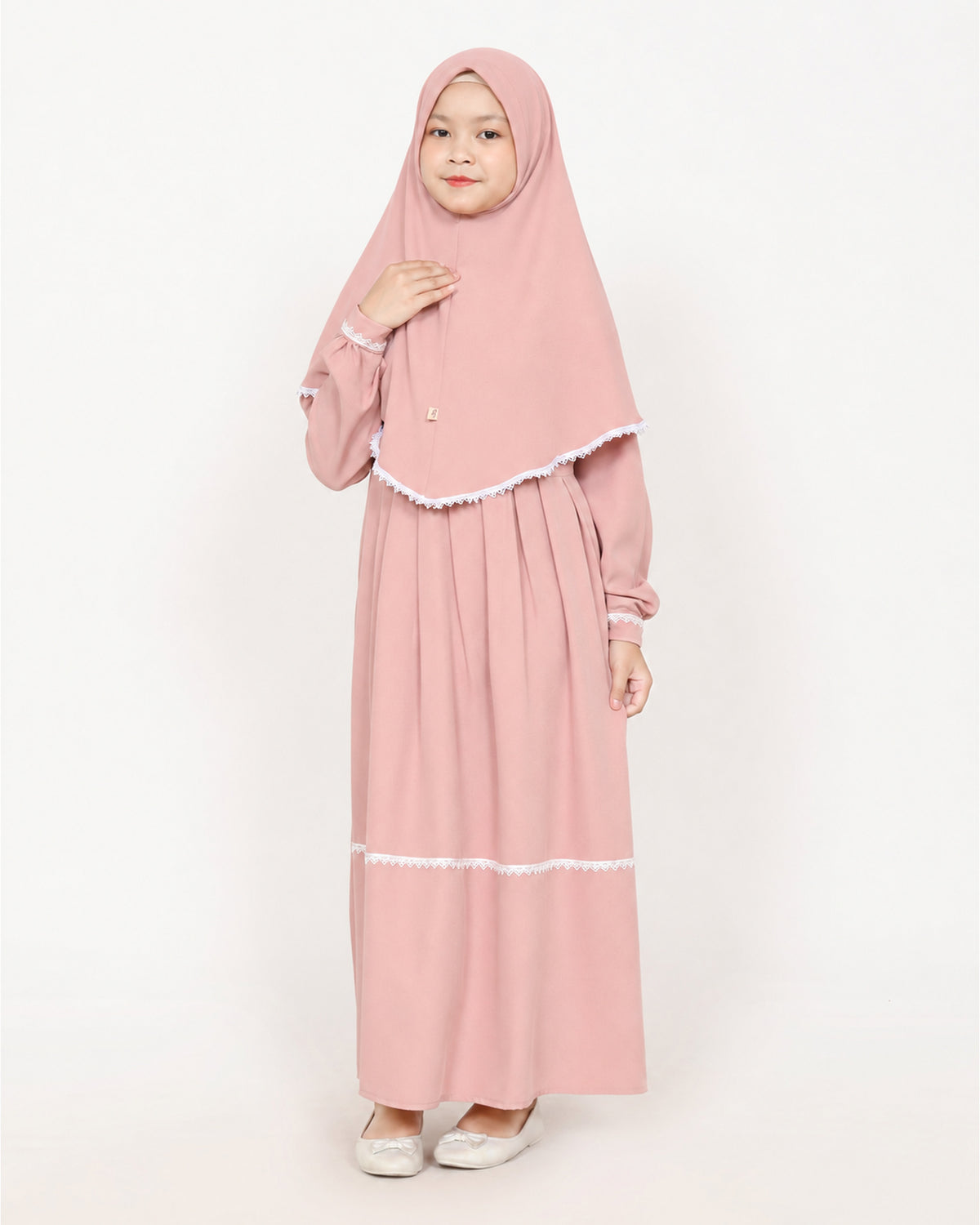Abayakids Salamah pink Hijab Heela