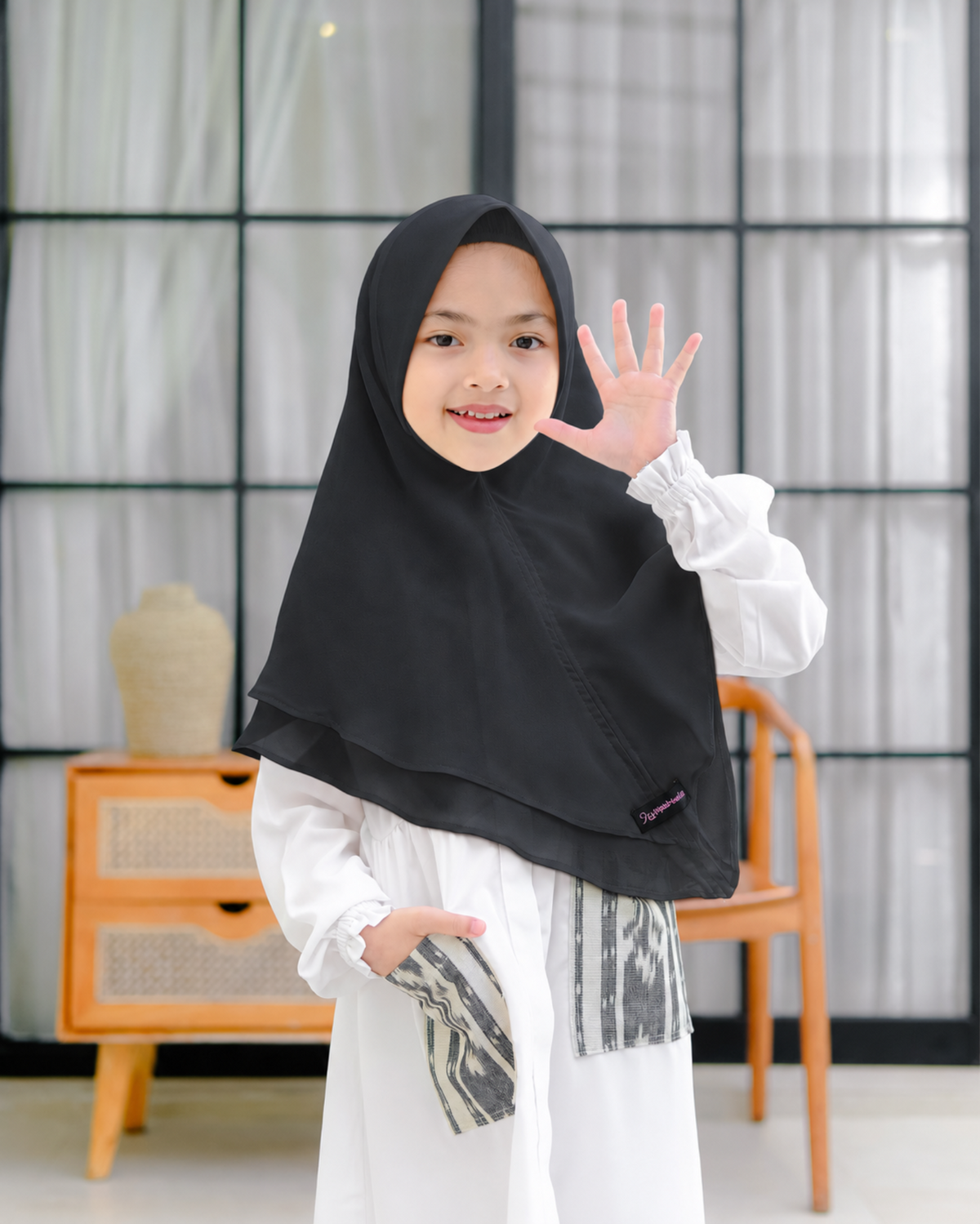 Khimar-Wardah-Kids-Black-Full-Body-Seraya-Hijabheela