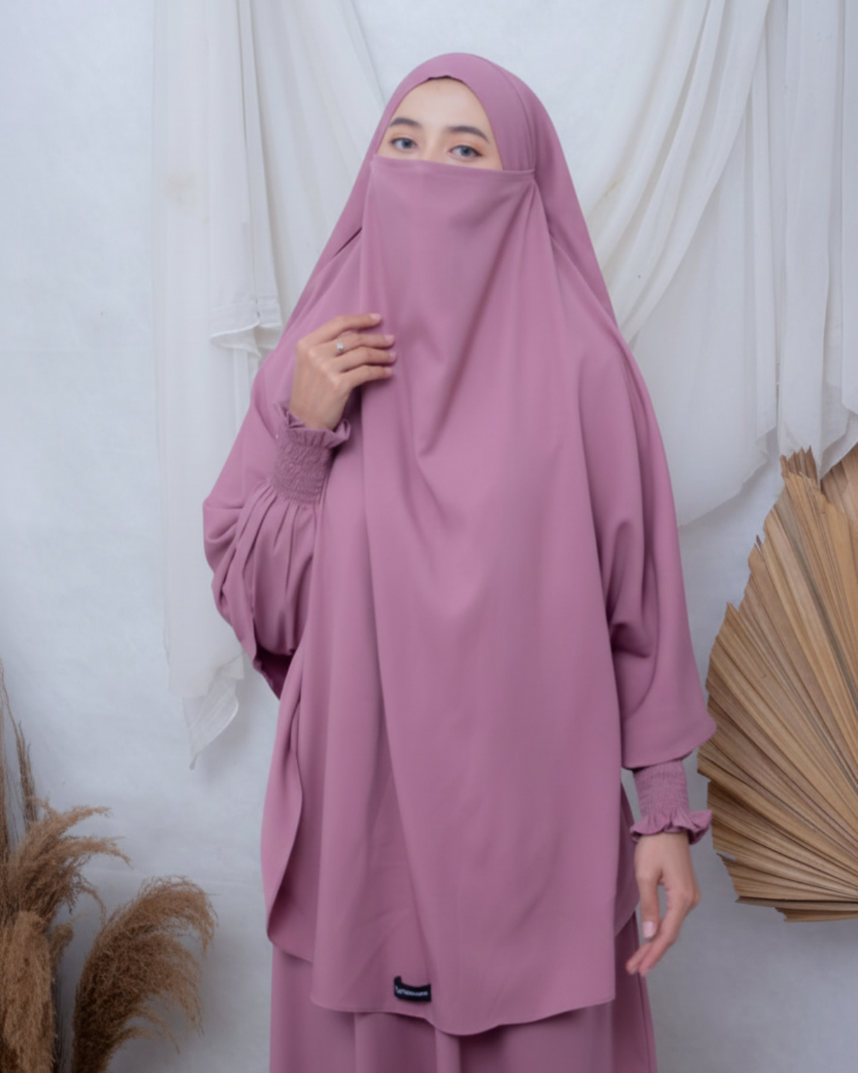 Khimar Dusty Purple - minimalistisch