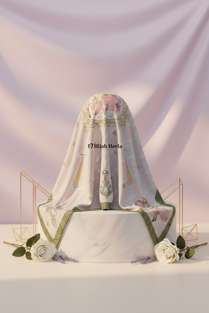 Scarf Vogue Vibes Green - Elegant