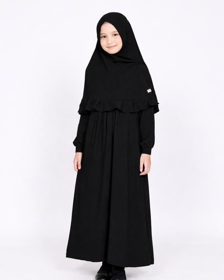 ABAYAKIDS-KASIH-BLACK-HIJABHEELA