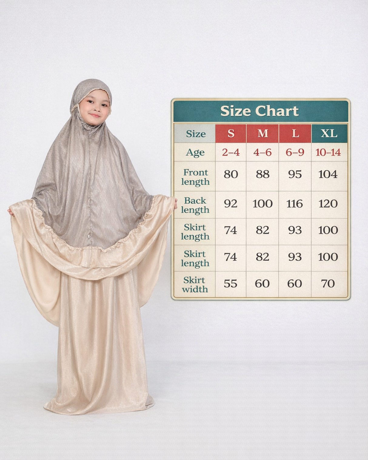 Gebedskleding Meisje | Zahira