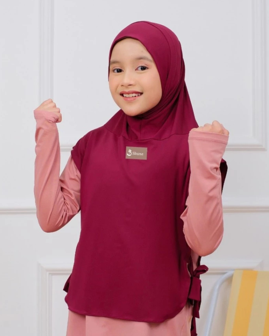 Khimar Meisje  | Sport Hijab Valya vest