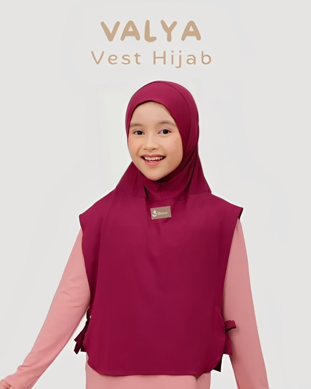 Khimar Meisje  | Sport Hijab Valya vest