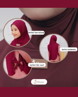 Khimar Meisje  | Sport Hijab Valya vest