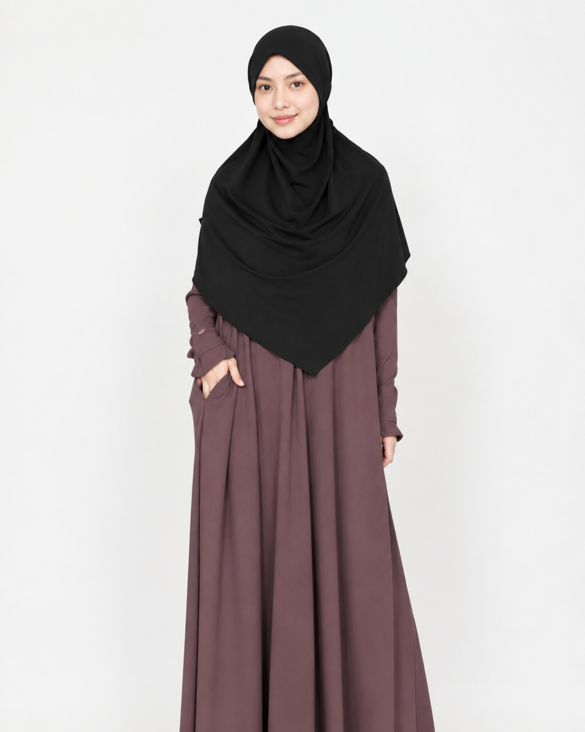 Khimar dames Alma Black Hijabheela