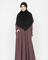 Khimar dames Alma Black Hijabheela