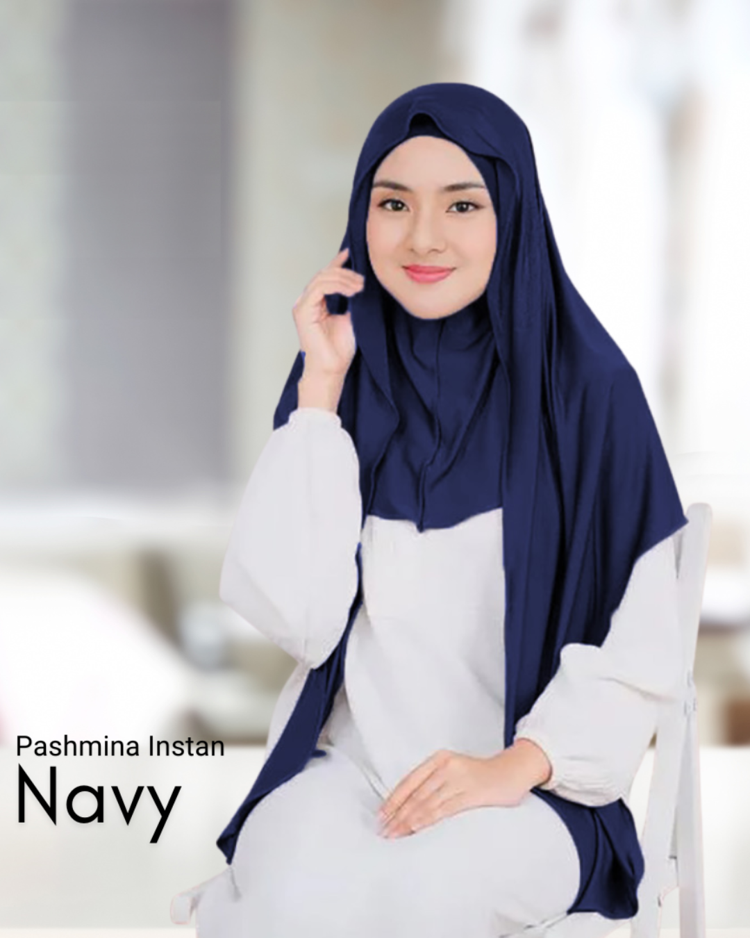 Pasmina Oval   Jersey 2in1 | Sania