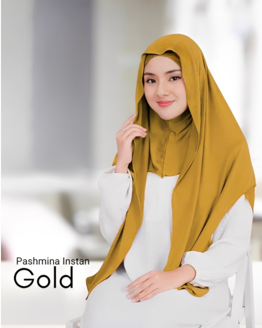 Pasmina Oval   Jersey 2in1 | Sania