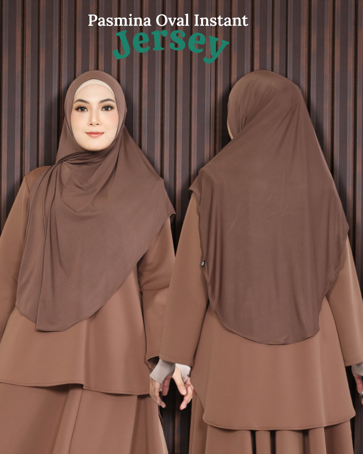 Pasmina Oval Instant Jersey