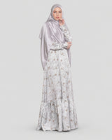 Abaya Dames UG35 – lichtgrijze achtergrond – foto 1
