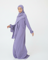 Abaya Komotini Lavender hijabheela