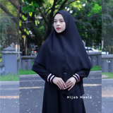 Khimar Dames – Aliyah van Hijab Heela, productfoto 3. De afgebeelde abaya is niet inbegrepen.
