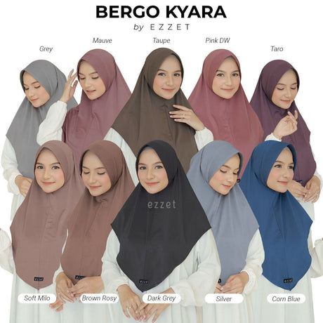 Khimar Dames – Kyara van Ezzet, productfoto 1. De afgebeelde abaya is niet inbegrepen.