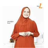 Khimar Dames – MJT van Munira, productfoto 5. De afgebeelde abaya is niet inbegrepen.