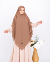 Khimar Dames – Raana van Hijab Heela, productfoto 10. De afgebeelde abaya is niet inbegrepen.