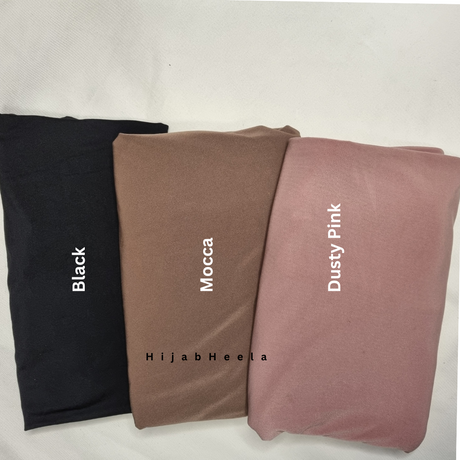 Khimar Dames – Tiara van Hijab Heela, productfoto 5. De afgebeelde abaya is niet inbegrepen.