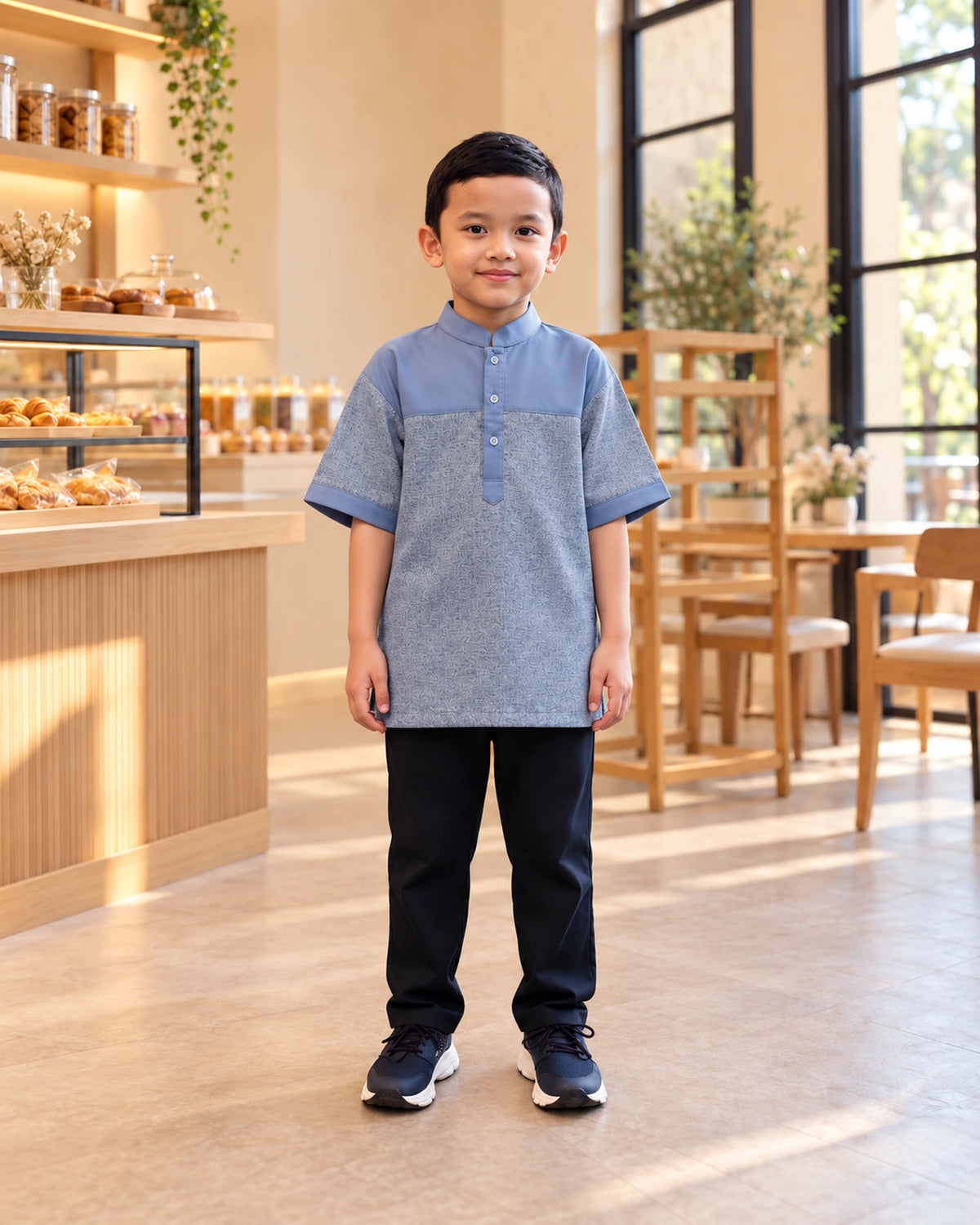 Koko Royal Kids dusty-blue – jongen staand