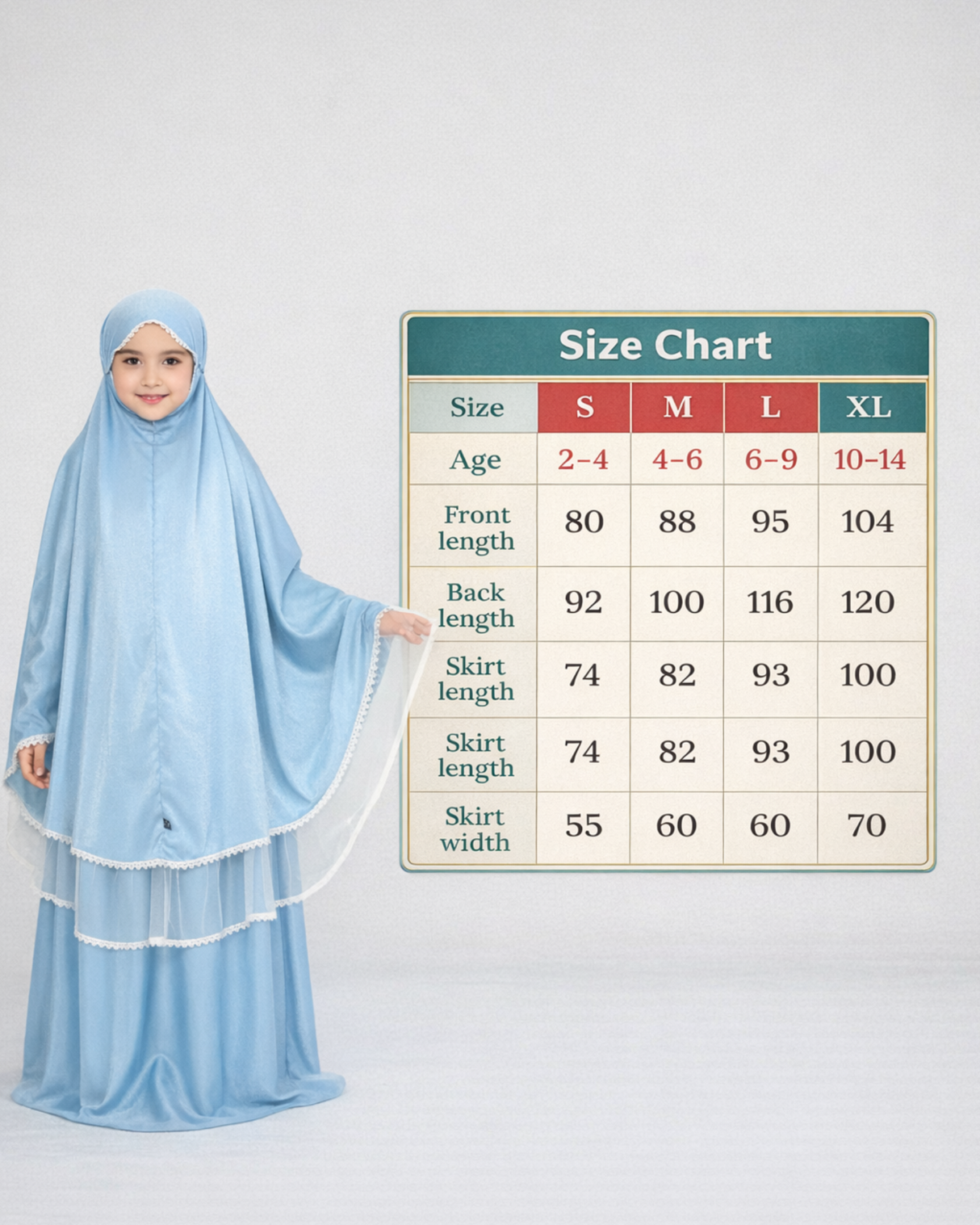 Gebedskleding Meisje | Mirella