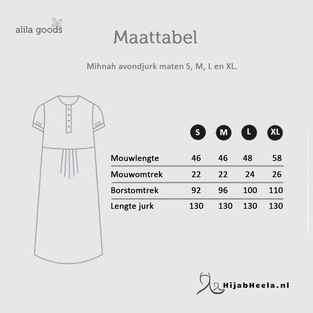 Robe de soirée Mesdames | Mihnah