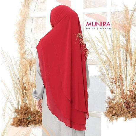 Khimar Dames – Amani van Munira, productfoto 6. De afgebeelde abaya is niet inbegrepen.