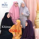 Khimar Dames – KDA 2 van Hijab Alila, productfoto 1. De afgebeelde abaya is niet inbegrepen.